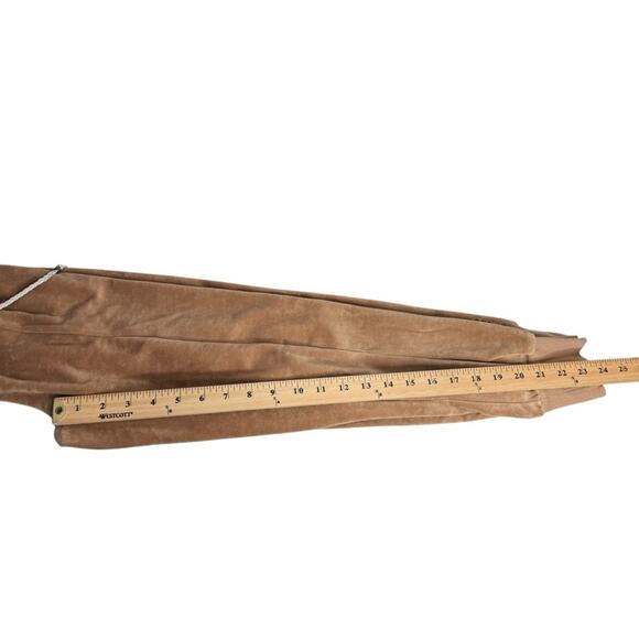 Ragdoll Los Angeles Tan Velour Joggers Pants‎ Braided Drawstring Waist Womens XS - Picture 10 of 13